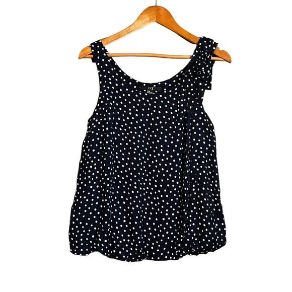 3 for $30 Forever 21 navy polka dot tank top - Picture 1 of 6